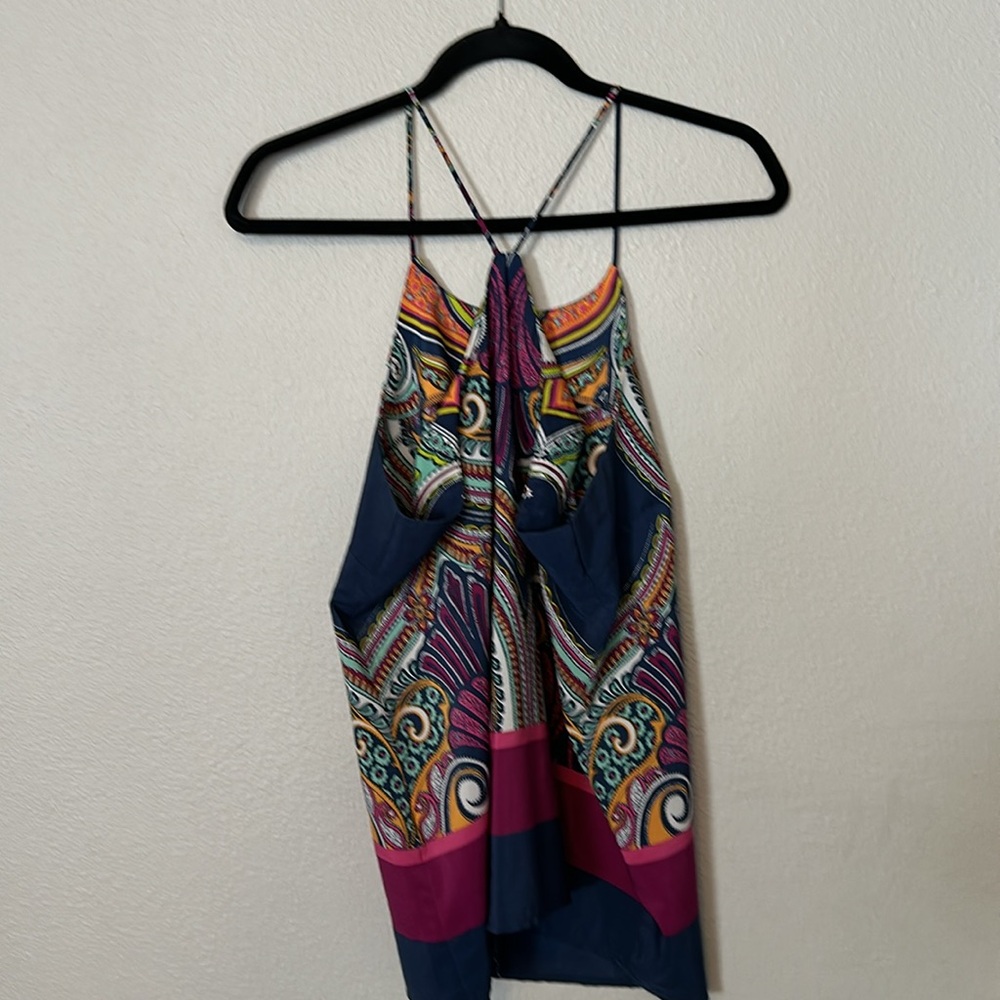 Renee C. Multicolor Patterned Tank Top - Picture 2 of 4